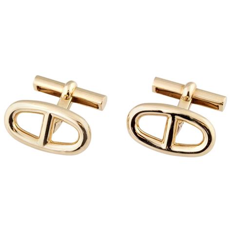 hermes cufflinks men|hermes necklace men's.